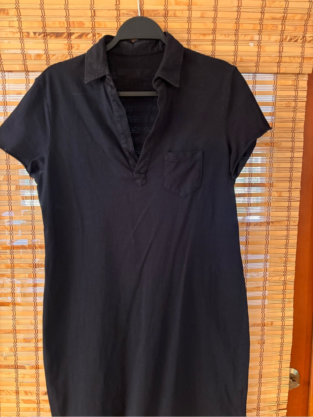 Frank & Eileen Dark Navy/Black Polo-Style Dress - Picture 4 of 13